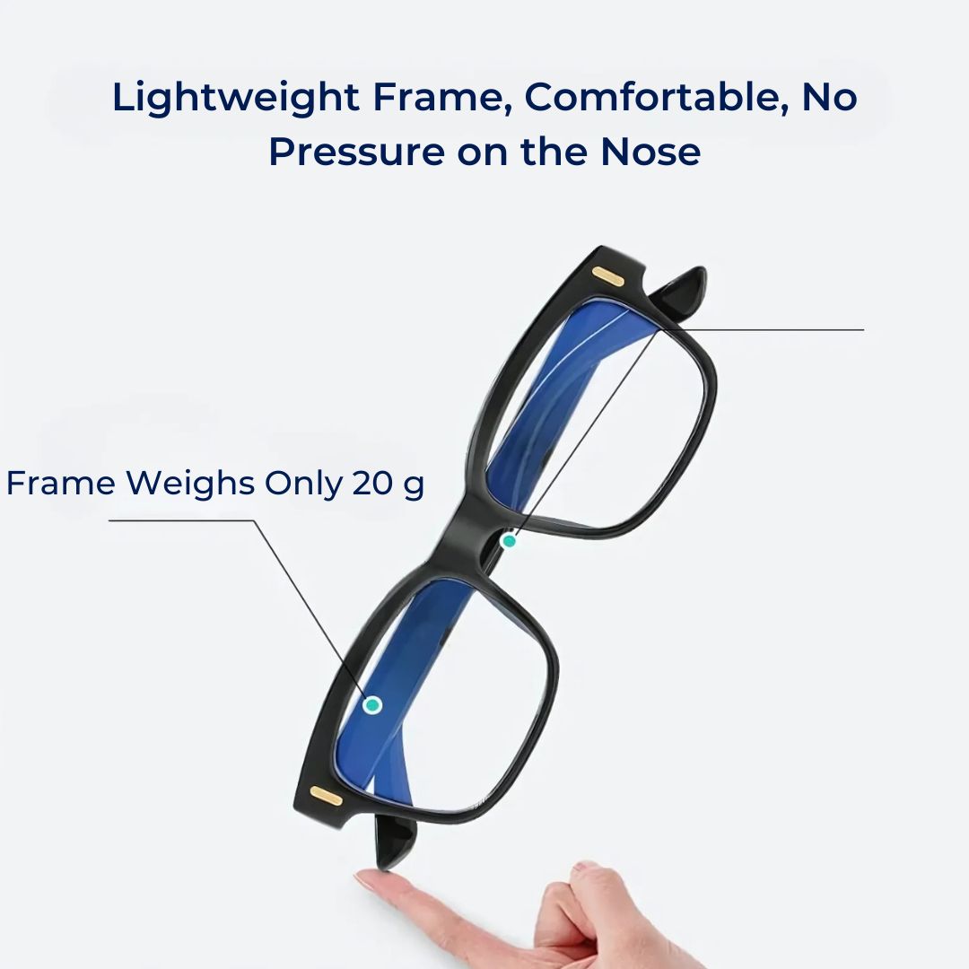 EyeShield Pro Blue Light Blocking Computer Glasses | With UV Protection - Reduces Eye Strain - Improves Sleep Quality - Relieves Eye Fatigue