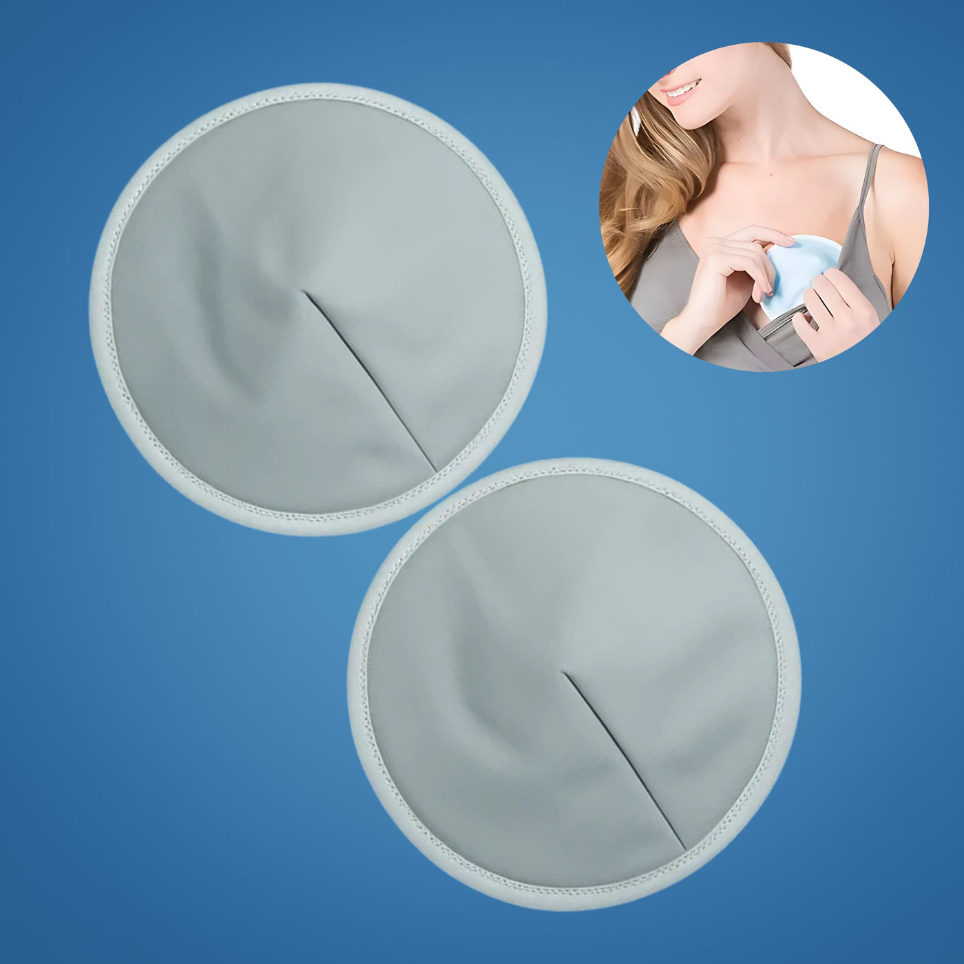 MumLeaf | Reusable Nursing Pads – Leak‑Proof – Comfortable to Wear -  Bamboo Soft – Breastfeeding Mums