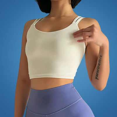 BreatheFit | Sports Bra Workout Top – Breathable Support – Lightweight Moisture-Wicking – All-Day Comfort – Active Women