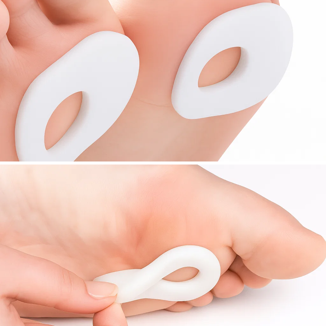 CushionStep | Foot Corn & Callus Pads – Pressure-Relief Gel Barrier – Soft Felt Adhesive Design – Shoe-Rubbing & Walking Relief for Men & Women