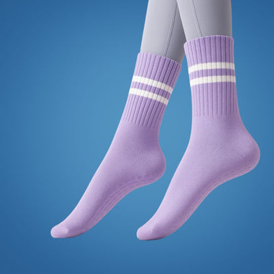 GripCore | Pilates Grip Socks – Non-Slip Traction – Breathable Cushioning – Comfort Fit – Stability & Safety for Women’s Studio Workouts