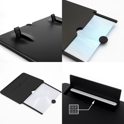 ClarityView | Screen Magnifier – Eye-Protection HD Fresnel Lens – Foldable Portable Design – Bigger Screen Comfort Anywhere