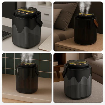 BreatheWell | Air Humidifier Diffuser – Essential Oil Aroma – Quiet 3 L Tank – Relieves Dry Air, Soothes Skin & Improves Sleep Quality