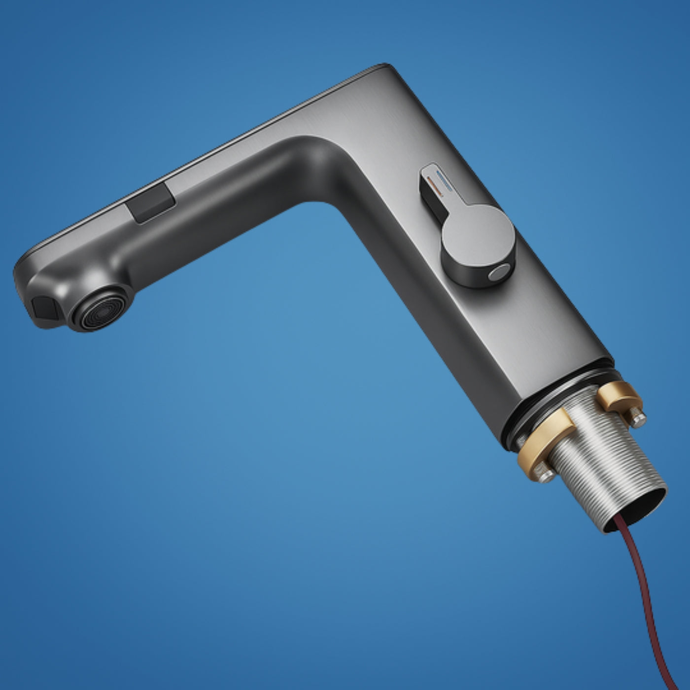 AquaSense | Infrared Sensor Faucet – LED Temperature Display – Automatic Shut-Off – Ideal for Kitchen & Bathroom Safety