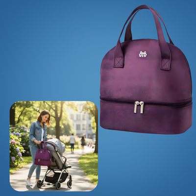 MilkGuard | Insulated Breast Milk Cooler Bag – 8h Cooling – Leakproof & Portable – Keeps Milk Fresh Safe & Hygienic for Working Mums
