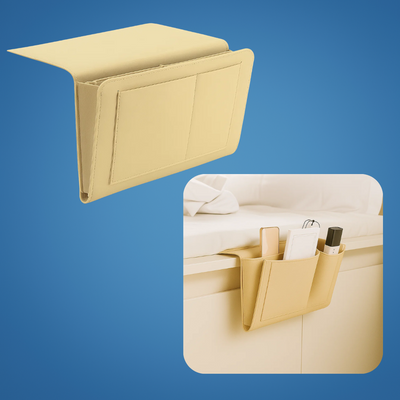 BedEase | Bedside Organiser Caddy – Essentials Within Reach – Thick Felt Durable Material – Save Space Stay Organised & Enjoy Nighttime Comfort