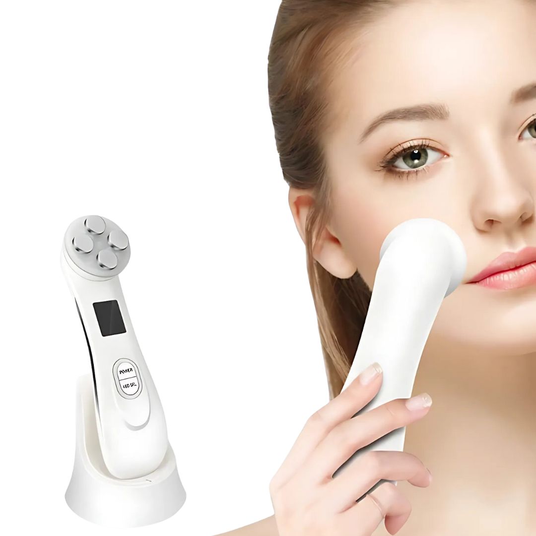 GlowBeam | LED Facial Wand – Anti-Ageing Light Therapy – Lightweight Design – Home Skincare for All Skin Types