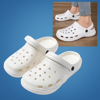 ShiftEase | Nursing Clogs – Slip-Resistant – Breathable EVA – Cushioned Comfort – Pain Relief for Nurses on Long Shifts