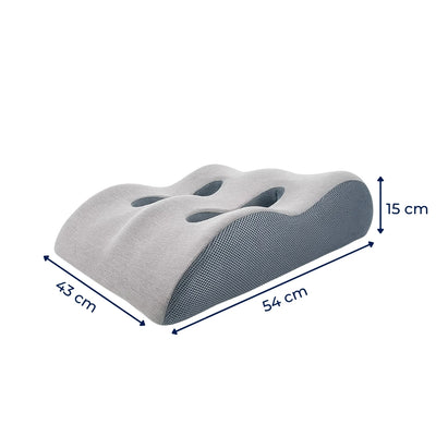 ElevateEase | Leg Elevation Pillow – Improve Circulation & Swelling Relief – Memory Foam with Breathable Cover – Tired Legs Support