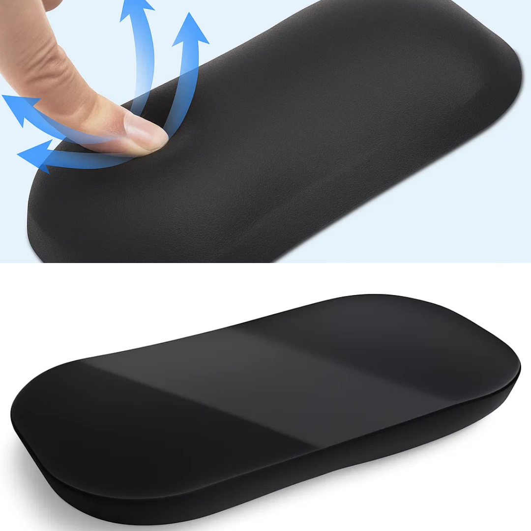 WristEase | Mouse Wrist Rest – Ergonomic Pressure-Relief – Soft Non-Slip Silicone Cushion – Comfort & Pain Relief for Office & Gaming