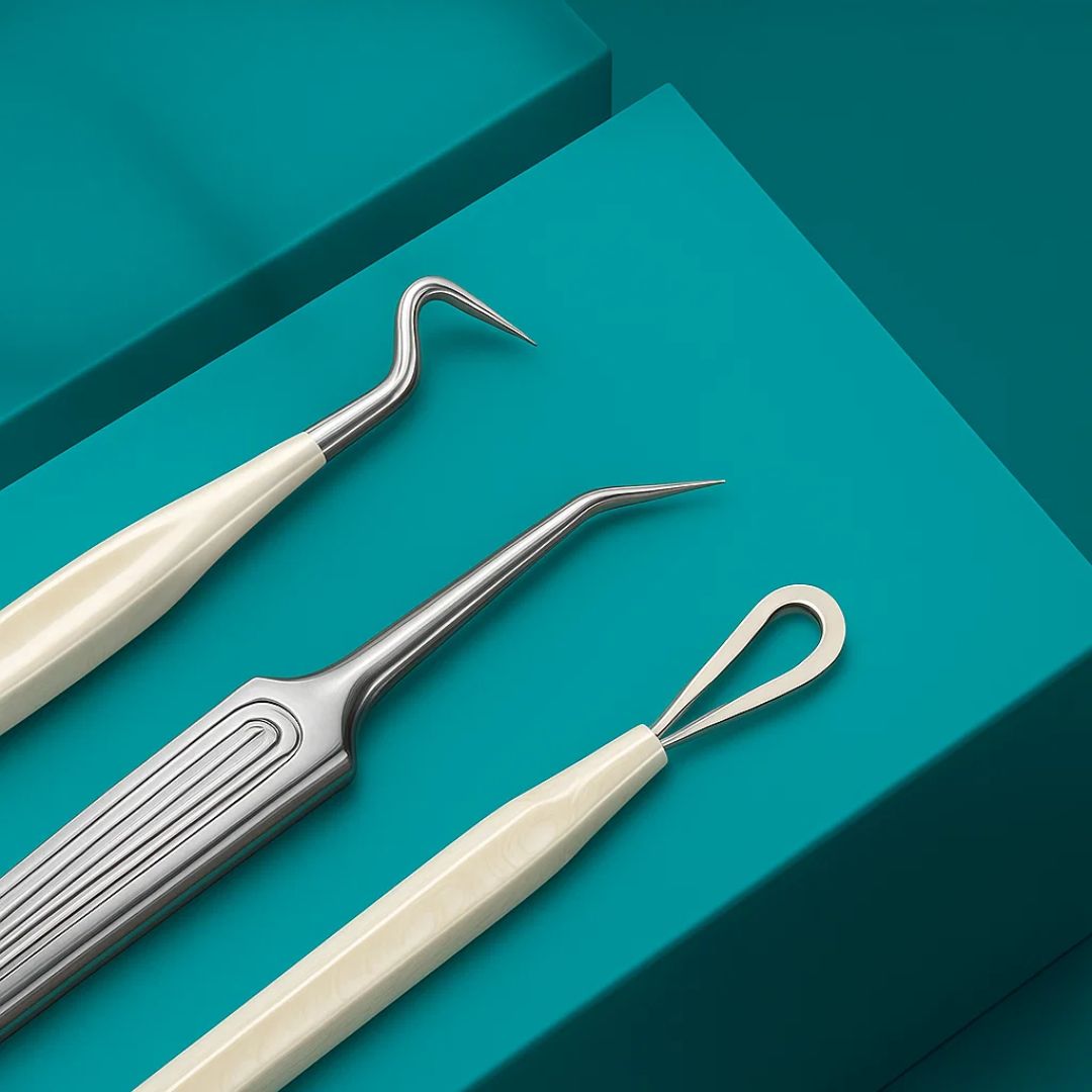 PurePore | Blackhead Removal Tool – Precision Stainless Steel – Easy to Rinse and Maintain - Gentle Pimple Extraction for Home Use