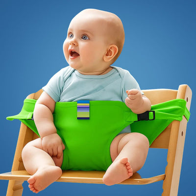 SeatGuard | Baby Chair Harness – Secure Adjustable Fit – Breathable Cotton Fabric – Portable Dining Safety Solution for Travelling Parents