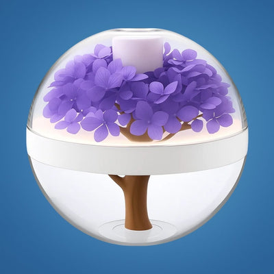 SereniGlow | Essential Oil Diffuser Humidifier – Ultrasonic Cool Mist – USB‑Rechargeable – LED Night Light for Bedroom & Nursery