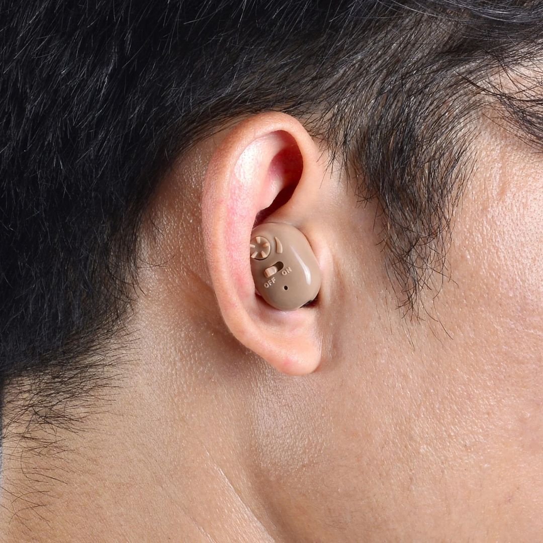 ClearHear | Rechargeable ITE Hearing Amplifier – Noise‑Reduction – Ergonomic In‑Ear Fit – Clearer Speech for Seniors in Daily Use