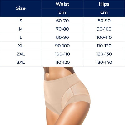 CurveConfidence | High-Waist Tummy Control Panties – Butt-Lift Support – Breathable Soft Fabric – Smooth Silhouette & All-Day Comfort