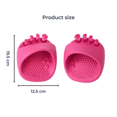 Solevera | Massage Slippers – Toe Separator Design – Non-Slip Sole – Foot Pain Relief & Posture Support