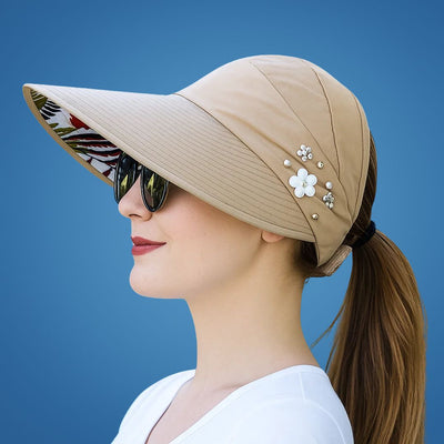 SunGuard | Wide‑Brim UPF Sun Hat – Adjustable Draw‑Cord – Lightweight Breathable Fabric – Summer UV Protection for Beach & Garden