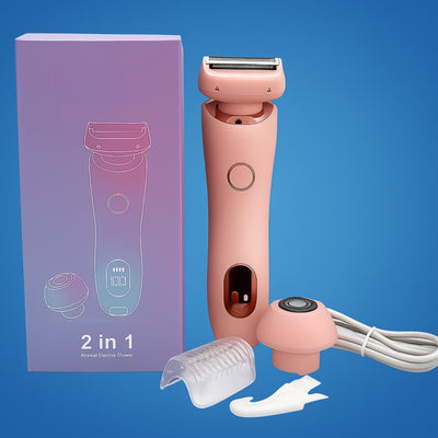 SilkGuard | Bikini Trimmer – Irritation-free Gentle Shave – Waterproof Wet & Dry – Precision Head – Women with Sensitive Skin