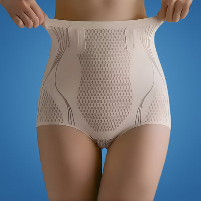 SmoothSilhouette | Tummy Control Shapewear Briefs – High Waist – Breathable Seamless Fit – Flattens Belly – Feels Invisible All Day