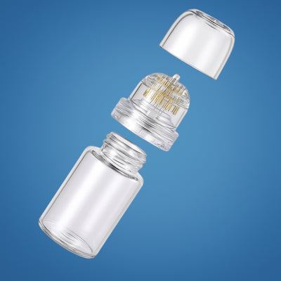 SkinVive | Derma Stamp Applicator – Precise Microneedles – Replaceable Head – Boost Serum Absorption for Radiant Skin