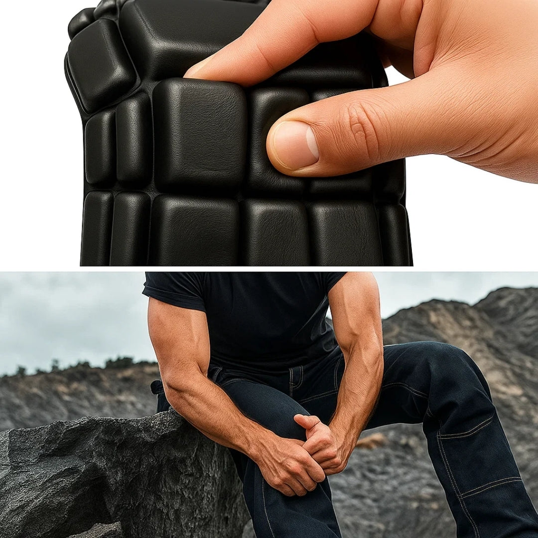 TradeKnee | Work Knee Pads – Foam-Cushion Comfort – Slim-Profile Insert – Alleviates Pressure & Improves Mobility for Tradesmen on the Job