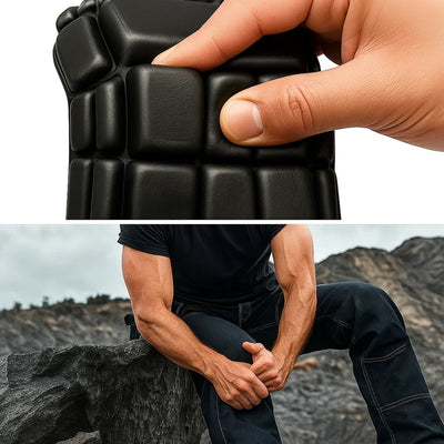 TradeKnee | Work Knee Pads – Foam-Cushion Comfort – Slim-Profile Insert – Alleviates Pressure & Improves Mobility for Tradesmen on the Job