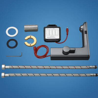 AquaSense | Infrared Sensor Faucet – LED Temperature Display – Automatic Shut-Off – Ideal for Kitchen & Bathroom Safety