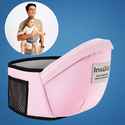 SureCarry | Ergonomic Hip‑Seat Carrier – Even Weight Distribution – Tear‑Resistant Nylon – Hands‑Free Support for Travelling Parents