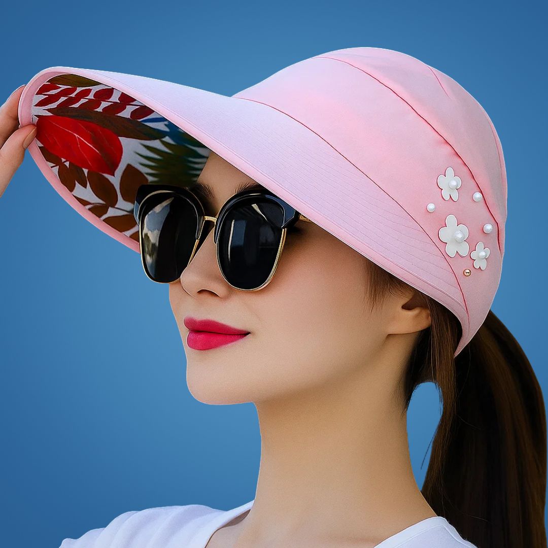 SunGuard | Wide‑Brim UPF Sun Hat – Adjustable Draw‑Cord – Lightweight Breathable Fabric – Summer UV Protection for Beach & Garden