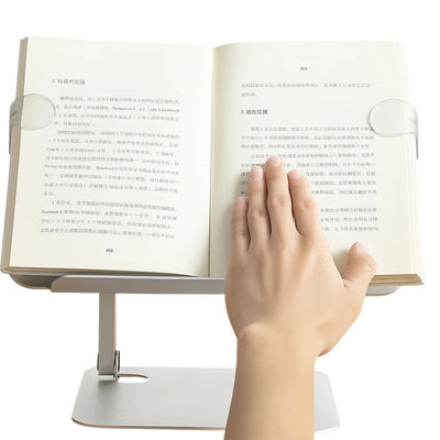 ReadEase | Adjustable Reading Stand – Ergonomic Neck-Relief – Foldable Compact Design – For Home, Office & Desk Comfort