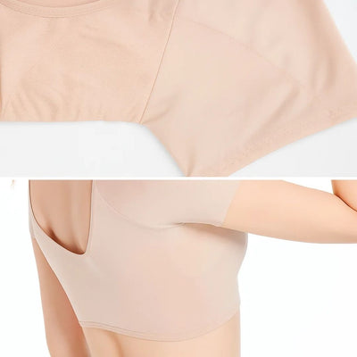 InvisiDry | Underarm Sweat Pad – Prevent Sweat Stains – Discreet Breathable Cotton Insert – Keep Clothes Fresh & Women Confident Daily
