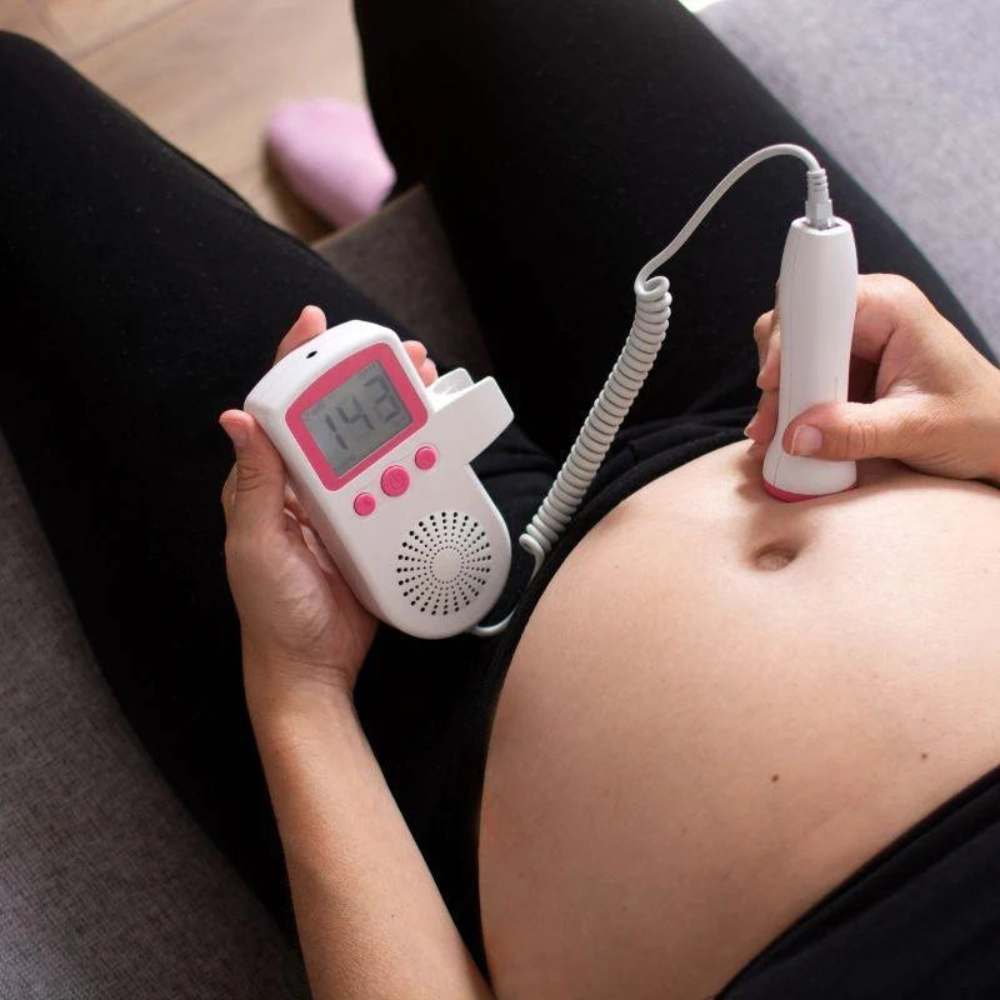 Doppler Heart Rate Monitor for Mothers and Babies