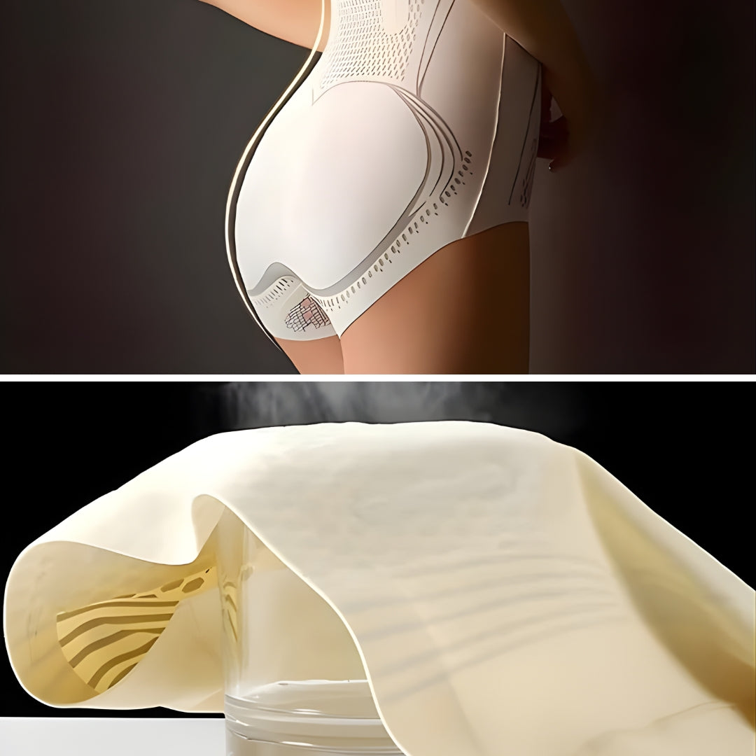 SmoothSilhouette | Tummy Control Shapewear Briefs – High Waist – Breathable Seamless Fit – Flattens Belly – Feels Invisible All Day