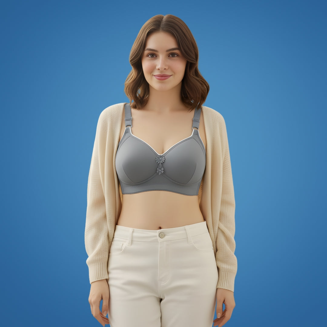 LuxLift | Wireless Push-Up Bra – Comfortable Lift – Wire-Free Breathable Fabric – Invisible Under Clothes – All-Day Support for Women