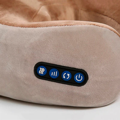 Eleviva | U-Shaped Neck Massager – Travel Pillow with Memory Foam – Elevation – Back Support – Snoring – Legs – Relaxation