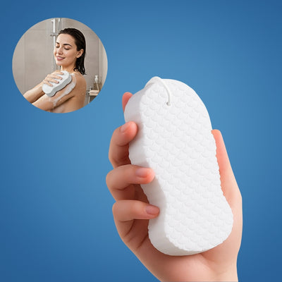 SmoothSkin | Exfoliating Body Scrubber Sponge – Removes Dead Skin & Boosts Circulation – Soft Quick-Dry Design – Gentle for Sensitive Skin