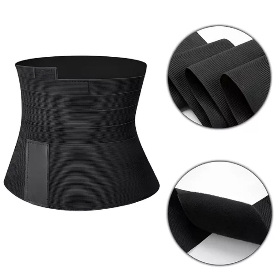 CoreFlex | Men’s Waist Trainer – Adjustable Compression Wrap – Breathable Fabric – Ideal for Workouts and Daily Wear