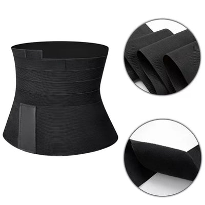 CoreFlex | Men’s Waist Trainer – Adjustable Compression Wrap – Breathable Fabric – Ideal for Workouts and Daily Wear