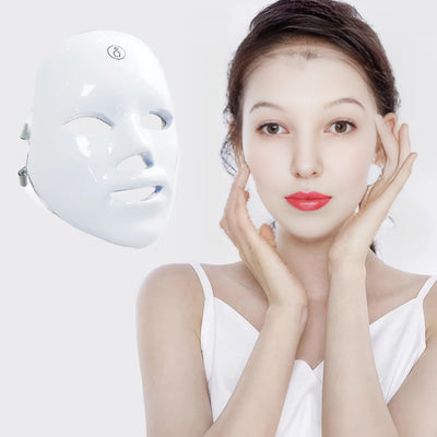 GlowSkin Pro LED Light Therapy Mask | Stimulates Collagen - Reduces Wrinkles - Improves Skin Texture - Soothes Redness