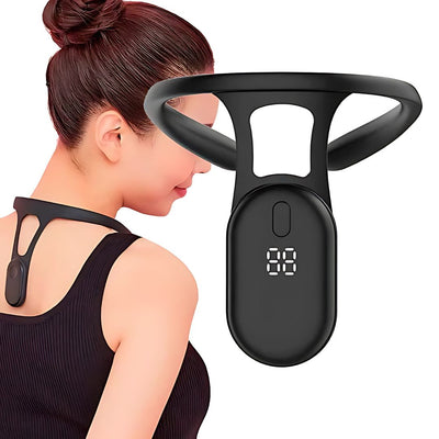 PosturePlus Neck and Back Posture Corrector | Real-Time Feedback - Neck Support and Spine Alignment