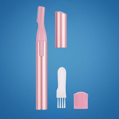 GroomEase | Eyebrow Trimmer – Painless Precision – Stainless Steel Mini Facial Shaver – For Sensitive Skin & On-the-Go Grooming