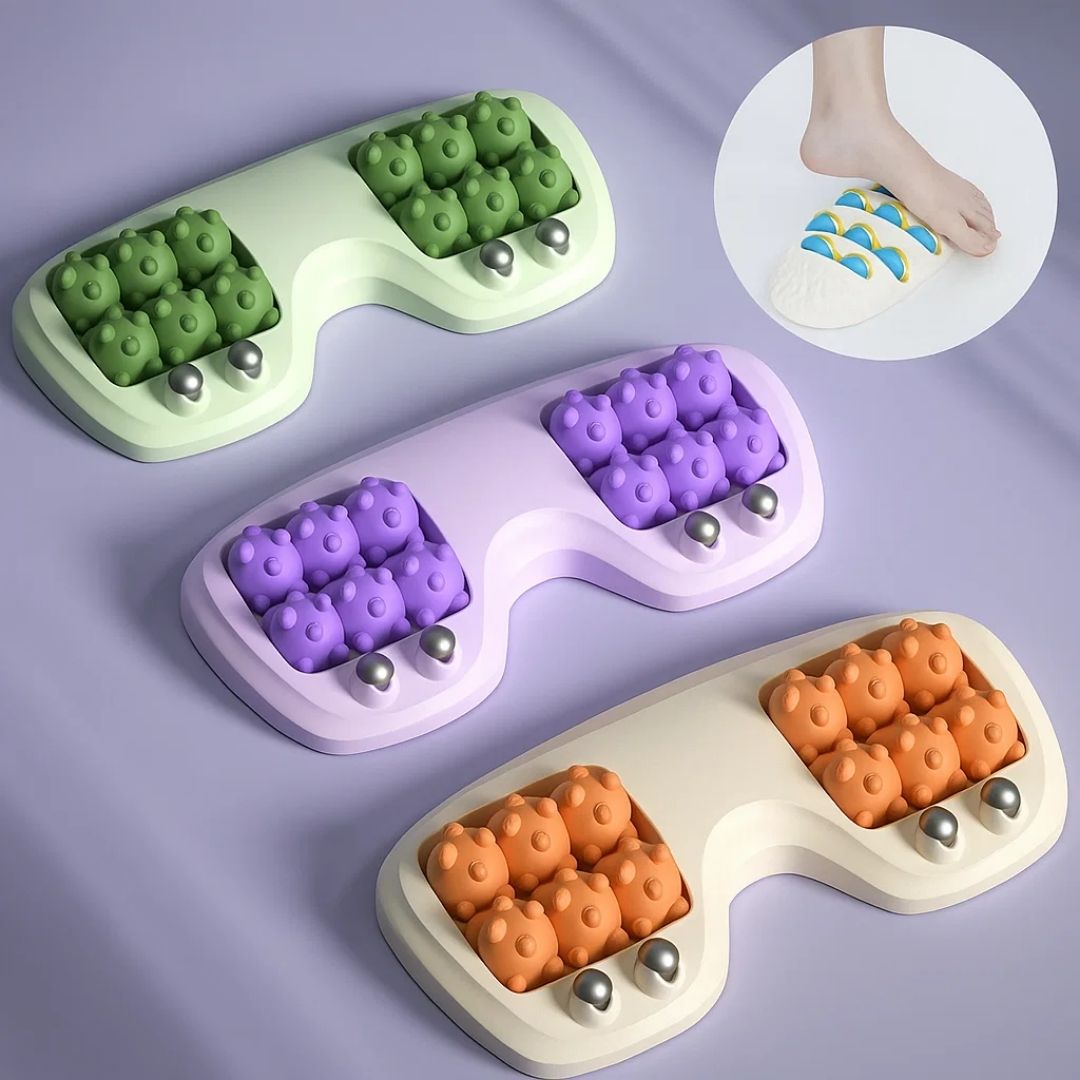 FootEase | Foot Massage Roller – Plantar Fasciitis Relief – Deep Tissue Pressure – Improves Circulation – All-Day Home Comfort