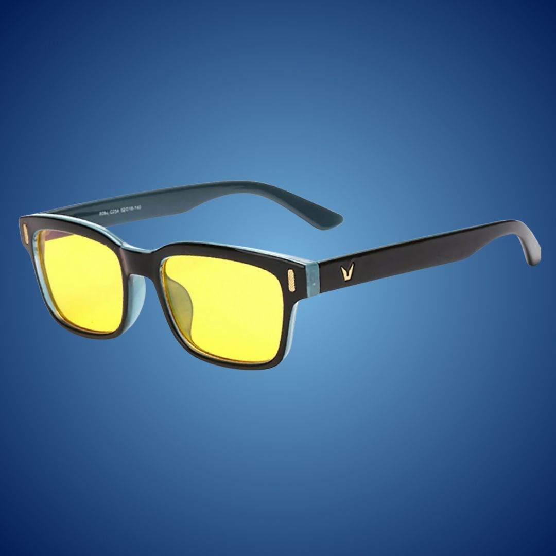 EyeShield Pro Blue Light Blocking Computer Glasses | With UV Protection - Reduces Eye Strain - Improves Sleep Quality - Relieves Eye Fatigue