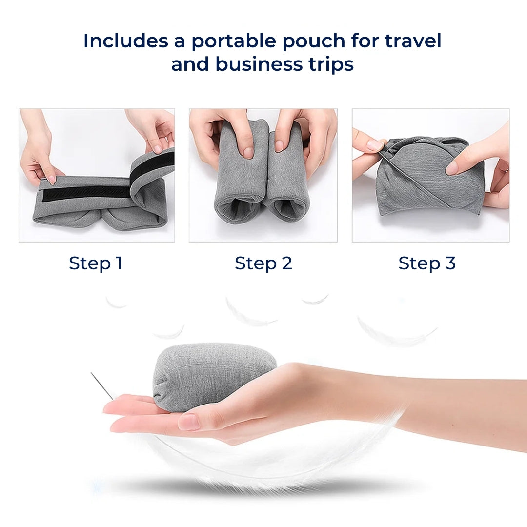 Sleepright | Blackout Sleep Mask – Total Light Blocking – Soft Cotton Comfort – Breathable Fit – Blocks All Light for Travel, Naps & Deep Sleep