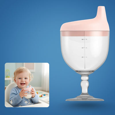 TinySip | Leak‑Proof Transition Sippy Cup – No‑Spill Silicone – Easy‑Grip Handles – Supports Weaning – Mess‑Free Drinking for Toddlers