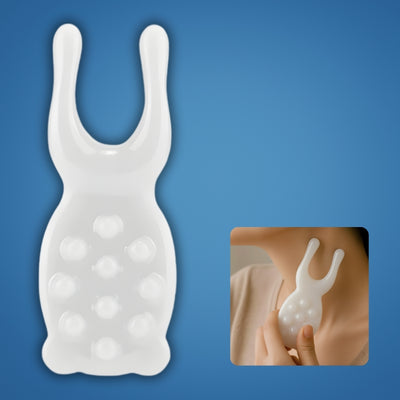 LiftAura | Gua Sha Face Lifting Tool – Jawline & Cheek Contour – Smooth Resin Design – De-Puffing Relief – Radiant Skin – At-Home Sculpting