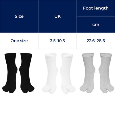 FootEase | Breathable Split-Toe Bunion Socks – Cushioned Support – Pain Relief – Reduces Swelling – Improves Alignment – All-Day Comfort
