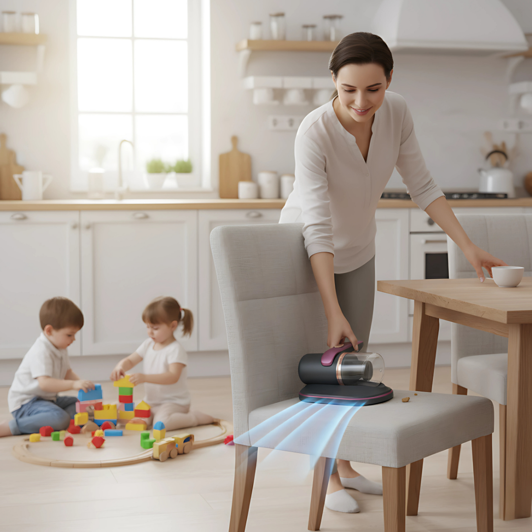 SwiftClean | Handheld Vacuum Cleaner – Long Run Time – Lightweight & Cordless – Removes Pet Hair – Ideal for Cars Stairs Upholstery Home