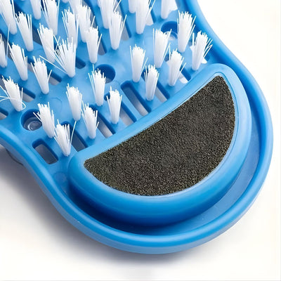 FeetEase | Shower Foot Scrubber Mat – No-Bend Deep Clean Foot Massage – Suction-Cup Anti-Slip Design – Relieves Aches & Softens Skin