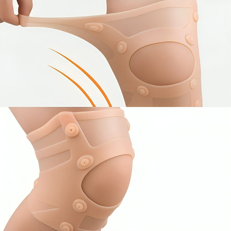 MagniFlex | Magnetic Pain Relief Knee Support – Stimulates Circulation for Fast Recovery – Silicone Anti-Slip Fit – For Running & Arthritis Pain